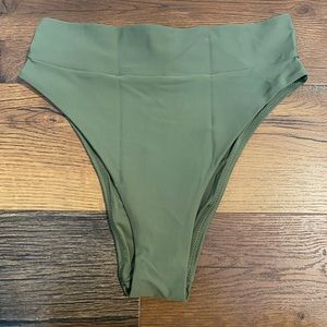 Aerie High Waisted Cheeky Swim Bottom